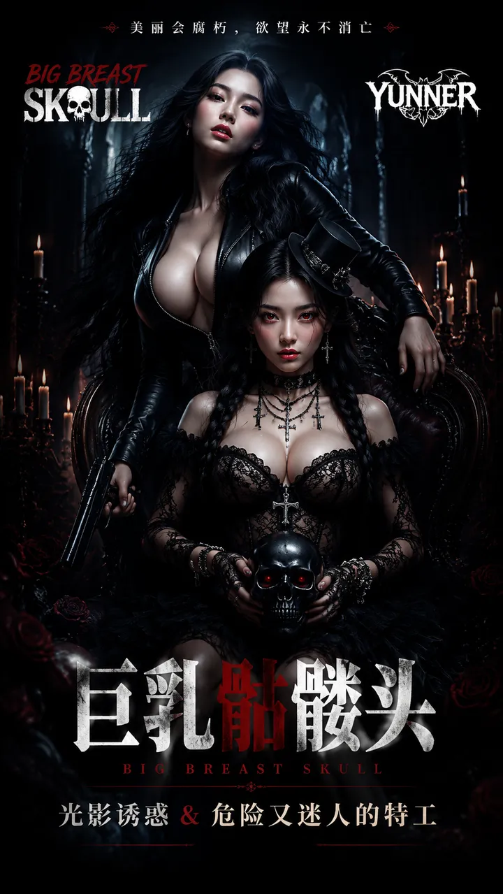巨乳骷髅头